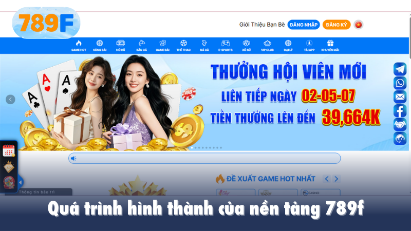 Quá trình hình thành của nền tảng 789f