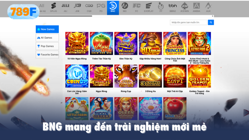BNG mang đến trải nghiệm mới mẻ