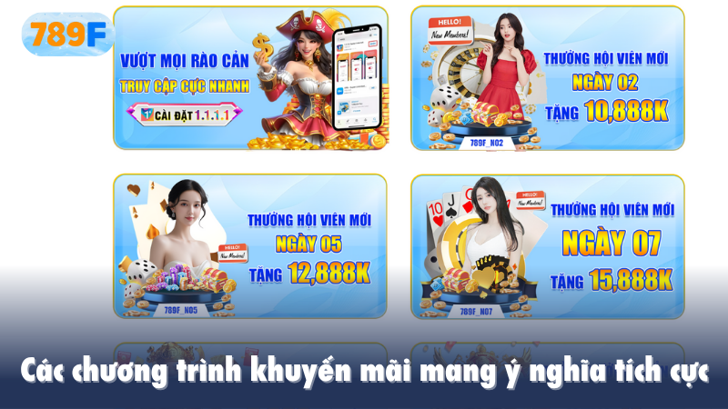 Các chương trình khuyến mãi mang ý nghĩa tích cực